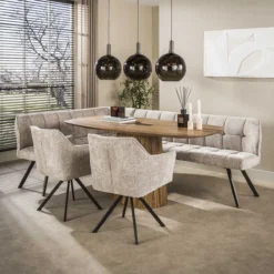 Eettafel Lambda Centro 180x90 cm