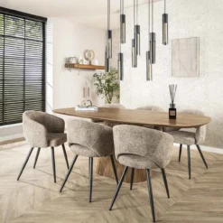 Eettafel Lambda Centro 215x105 cm