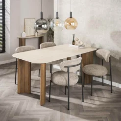 Eettafel Limestone