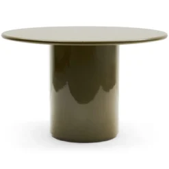 Eettafel Loua khaki ø120x76cm