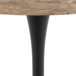 Eettafel Marly keramiek Ø90 cm bruin