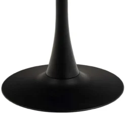 Eettafel Marly keramiek Ø90 cm zwart