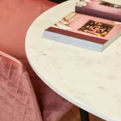 Eettafel Marmer Fred Wit 130