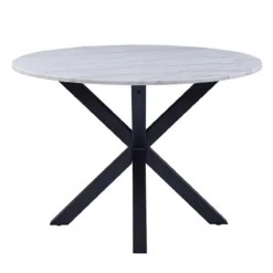 Eettafel Marmer Fred Wit 130