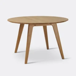 Eettafel Mason Ø120 cm massief eiken