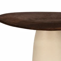 Eettafel Milan Hout 140x120 cm beige