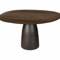 Eettafel Milan Hout 140x120 cm bruin