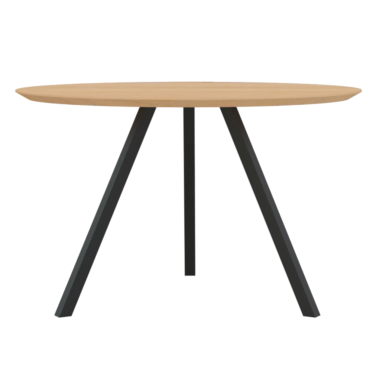 Eettafel New Classic tripod naturel Ø110 cm verjongd