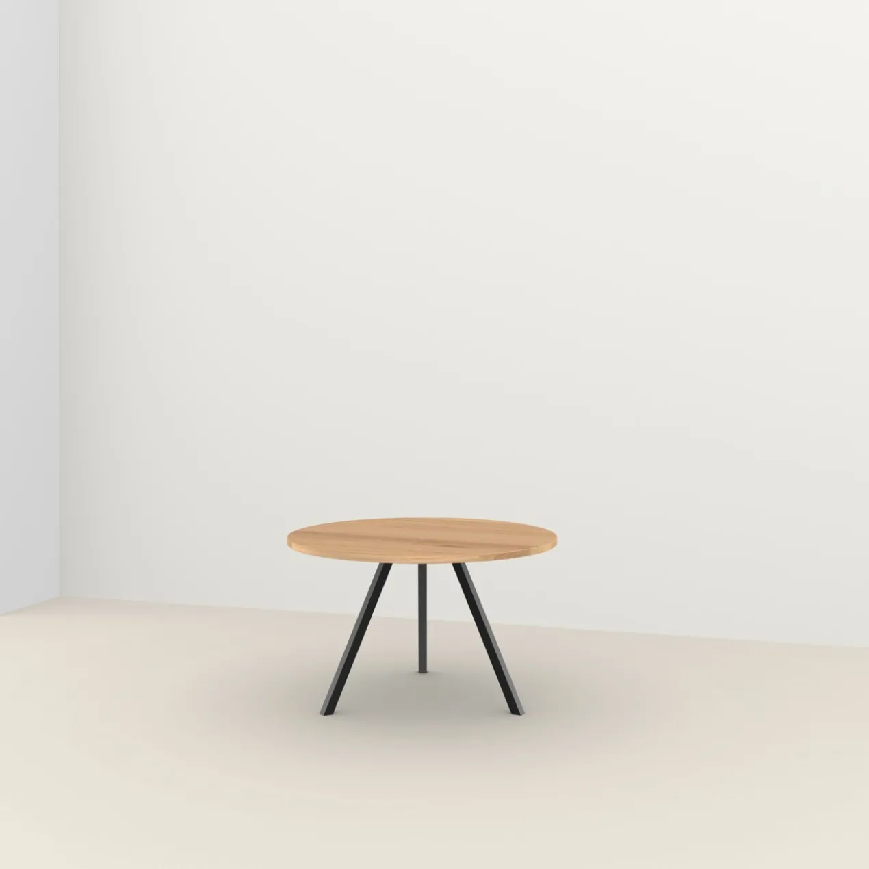 Eettafel New Classic tripod naturel Ø110 cm verjongd