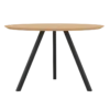 Eettafel New Classic tripod naturel Ø120 cm verjongd