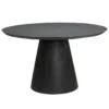 Eettafel Proma zwart Eettafel Premana zwart 130cm