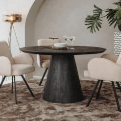Eettafel Proma zwart Eettafel Premana zwart 150cm