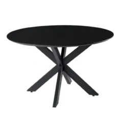 Eettafel rond zwart 130