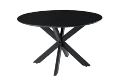 Eettafel rond zwart 130