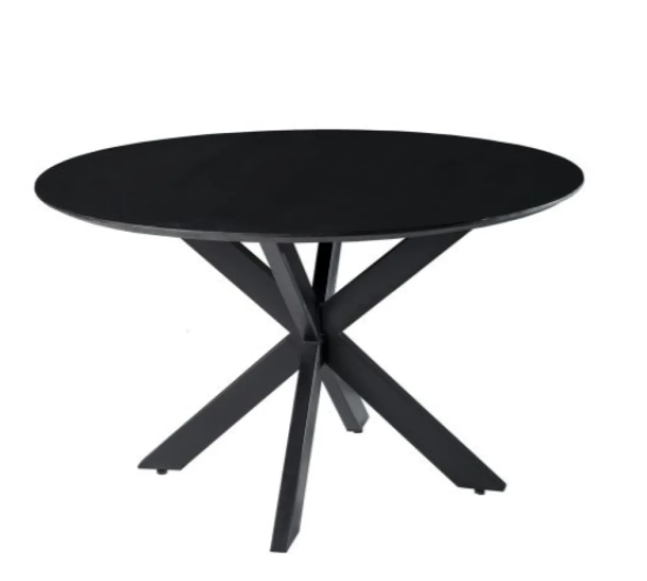 Eettafel rond zwart 120