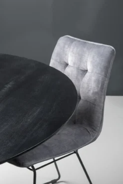 Eettafel rond zwart 120