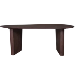 Eettafel Rudo - Espresso mangohout 180 x 110 cm