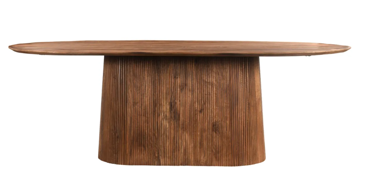 Eettafel Sally 200 cm Eettafel Sally 200cm Licht bruin