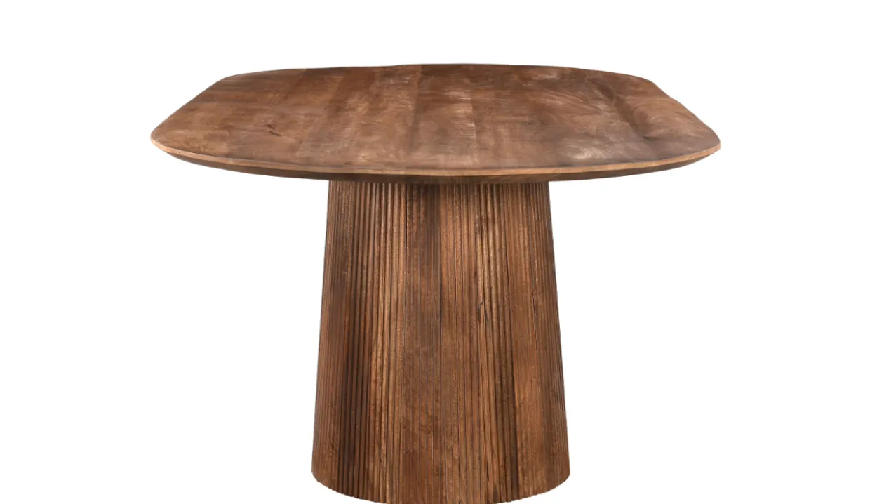 Eettafel Sally 200 cm Eettafel Sally 200cm Licht bruin