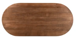 Eettafel Sally 200 cm Eettafel Sally 200cm Licht bruin