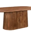 Eettafel Sally 230 cm ovaal Eettafel Saly 230 ovaal Licht bruin