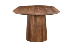 Eettafel Sally 230 cm ovaal Eettafel Saly 230 ovaal Licht bruin