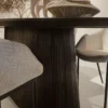 Eettafel Sally rond Naturel