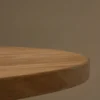 Eettafel Slim X-type plat ovaal naturel 240x90 cm recht