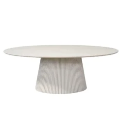 Eettafel Sol Witzand ovaal 210x110 cm