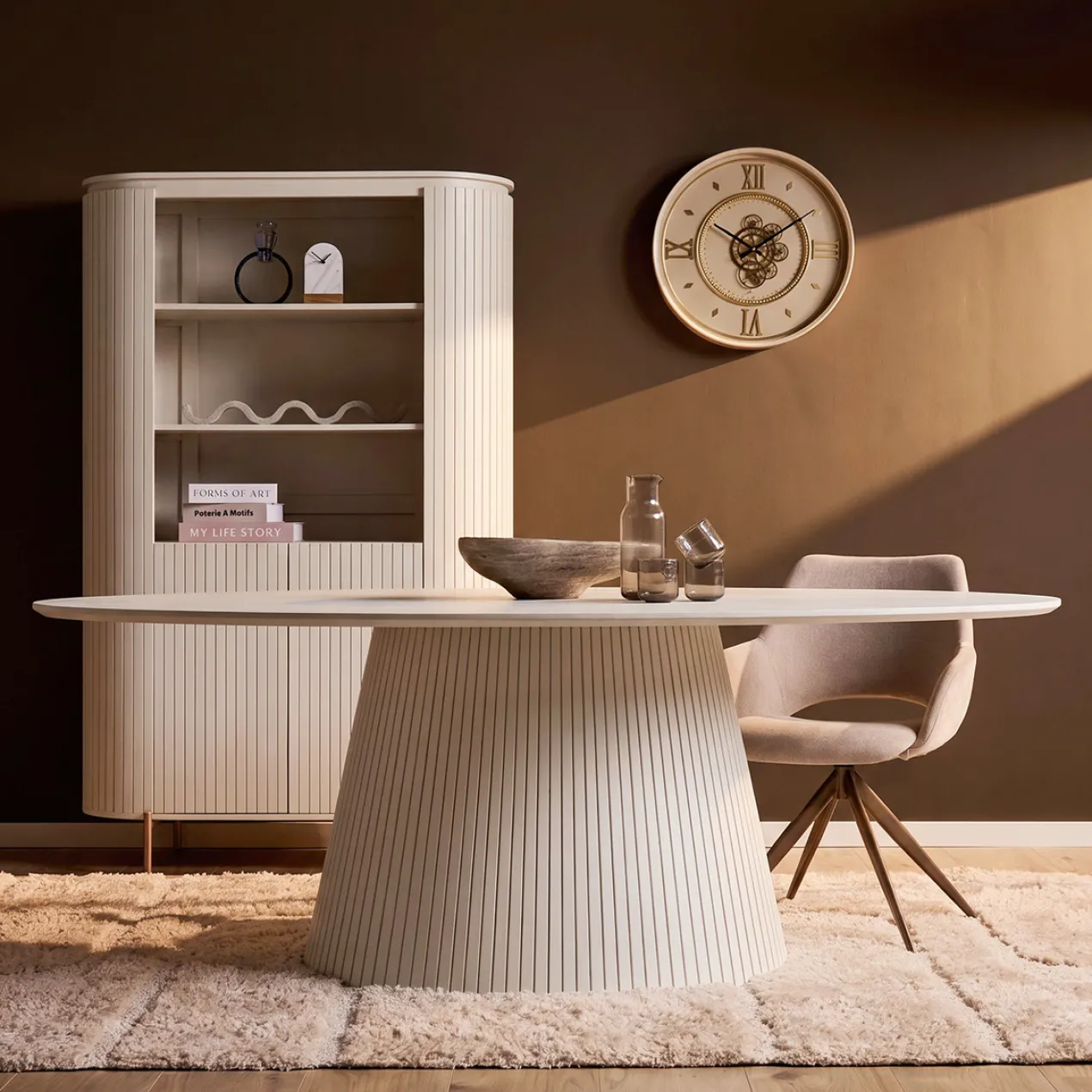 Eettafel Sol Witzand Ovaal 240x120 cm