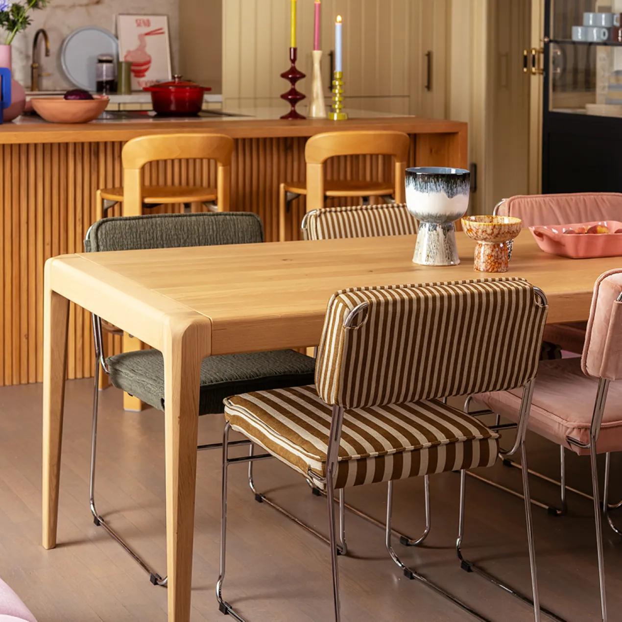 Eettafel Tarro oak 200x90 cm