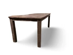 Eettafel teak uniek groot.