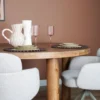 Eettafel Tias ø140 cm – Mangohout