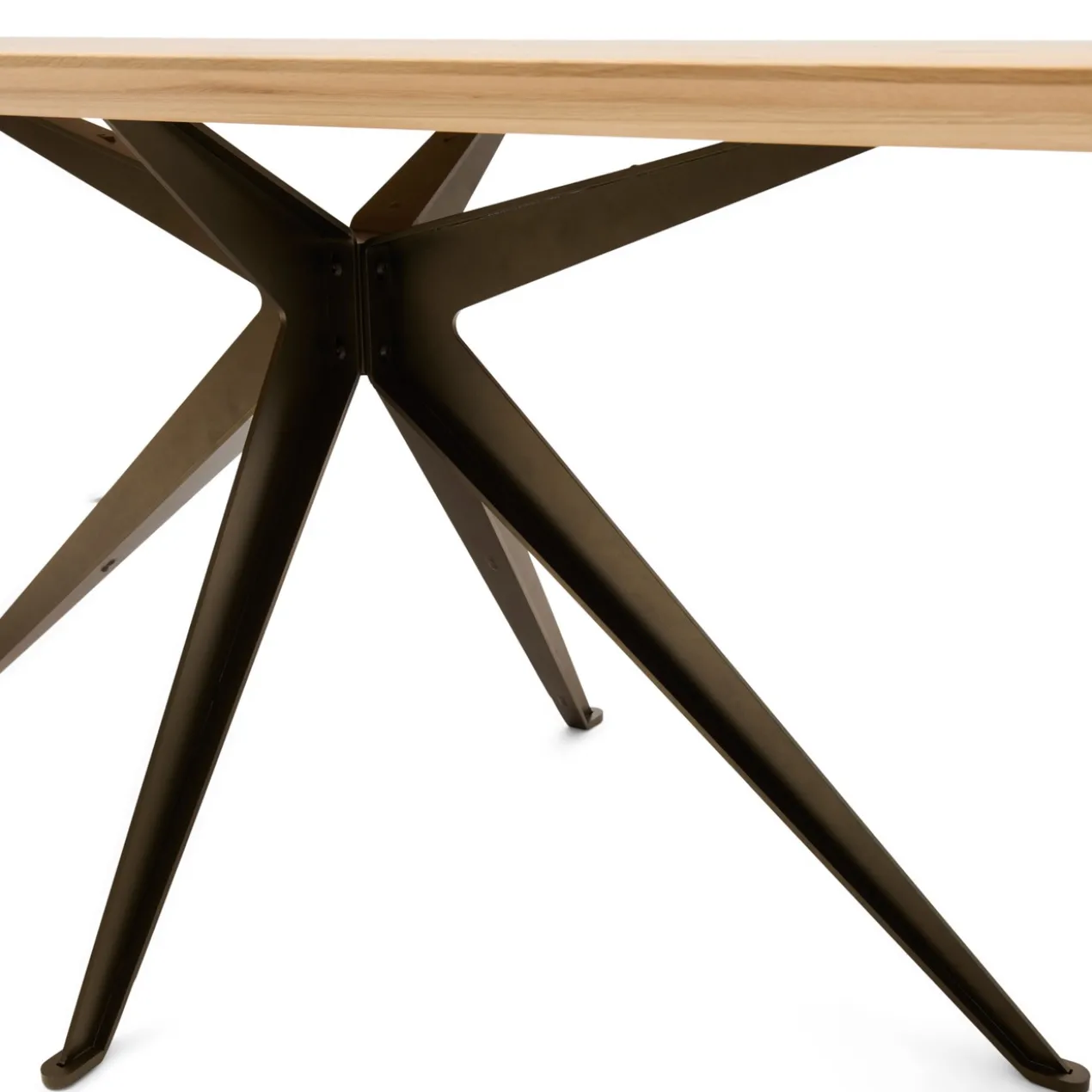 Eettafel Trento groove naturel 260x90 cm