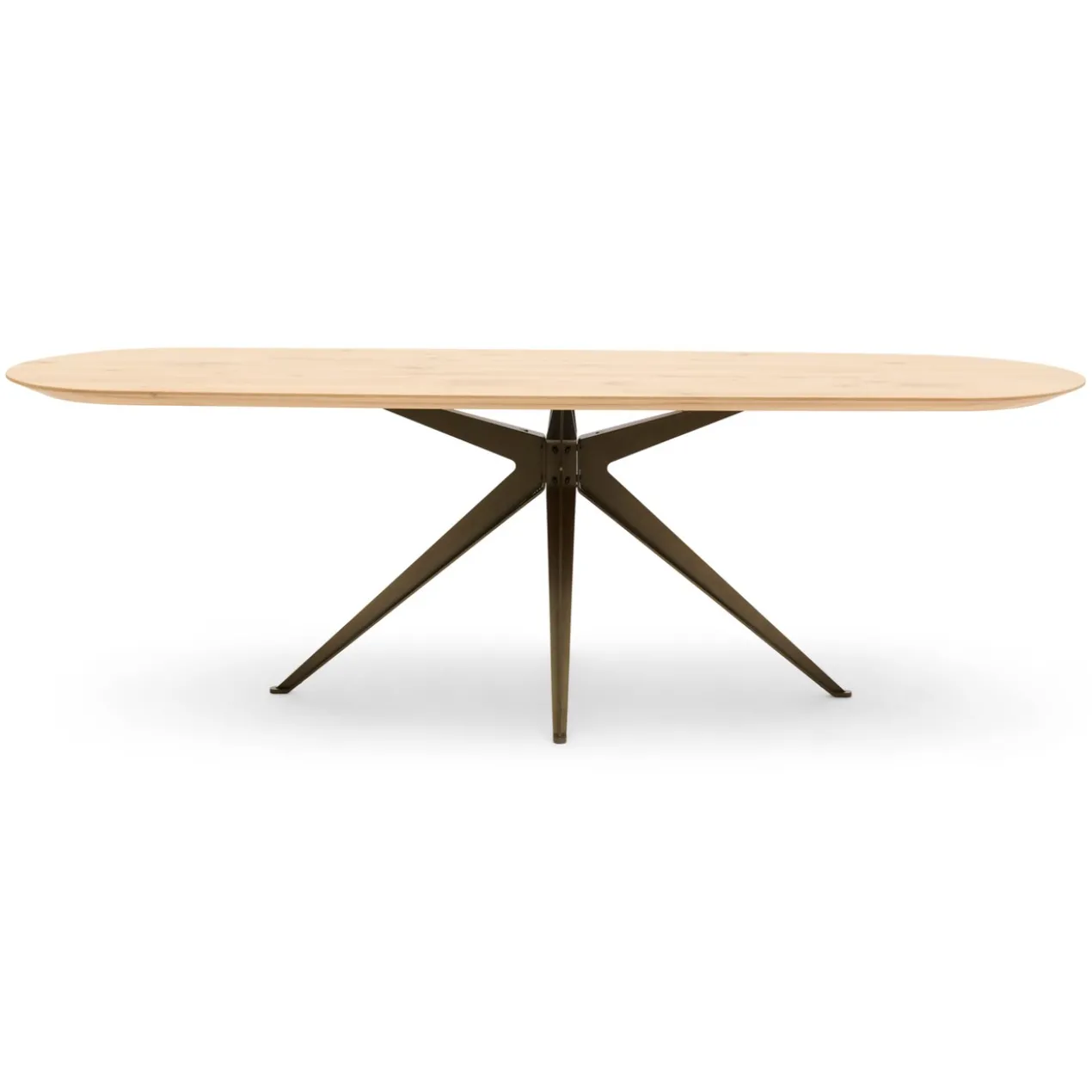 Eettafel Trento groove naturel 200x110 cm