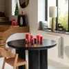 Eettafel TRIO Mangohout Zwart
