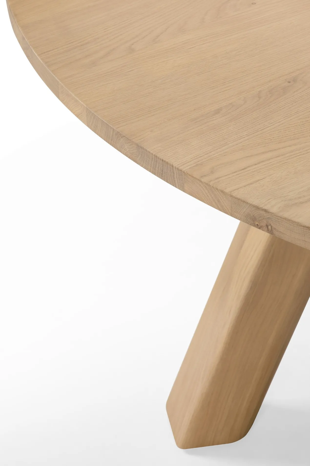 Eettafel Unda eiken geolied Ø180 cm