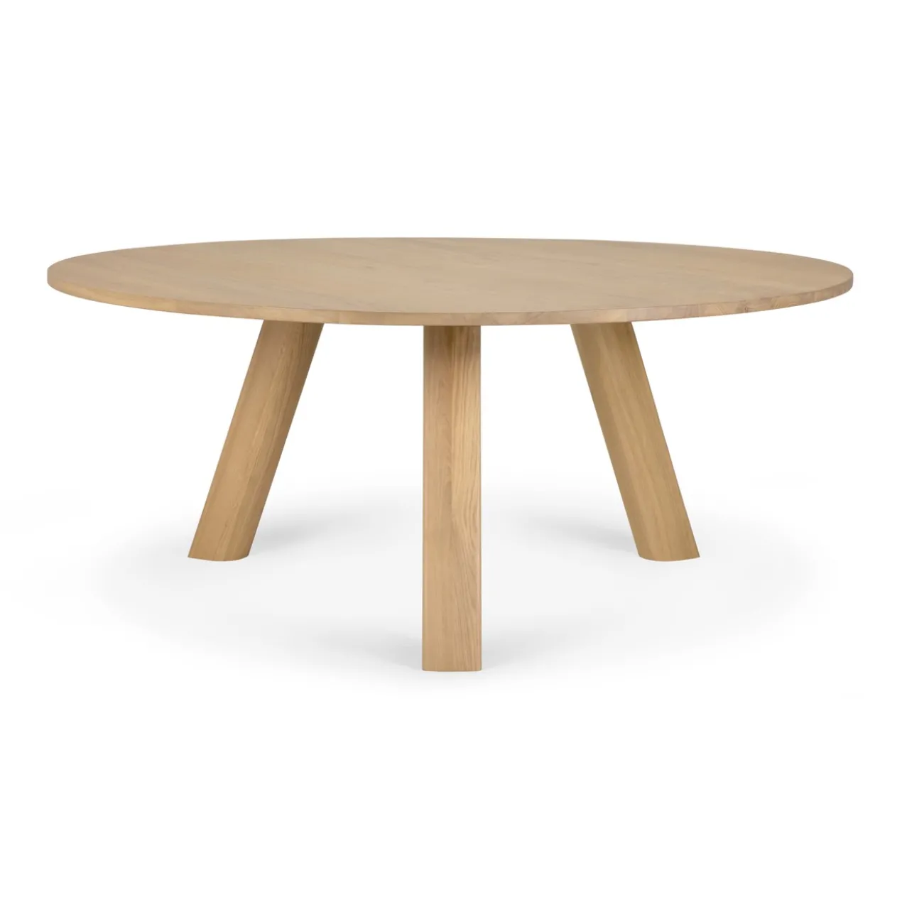 Eettafel Unda eiken geolied Ø180 cm