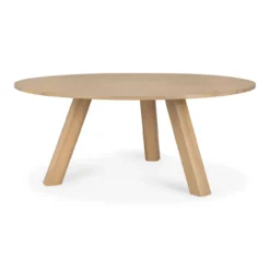 Eettafel Unda eiken geolied Ø180 cm