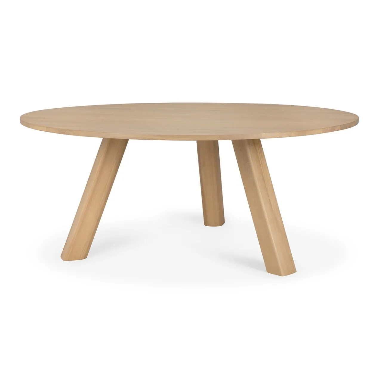 Eettafel Unda eiken geolied Ø180 cm