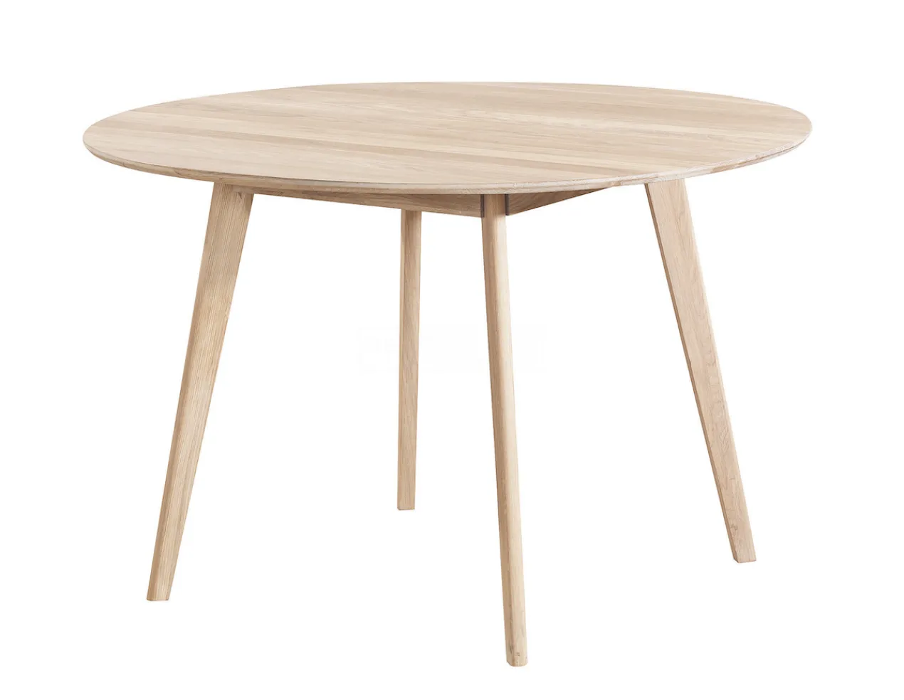 Eettafel Yumi Ø115 cm Whitewash