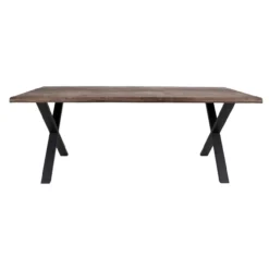 Eikenhouten eettafel Fendi Bruin