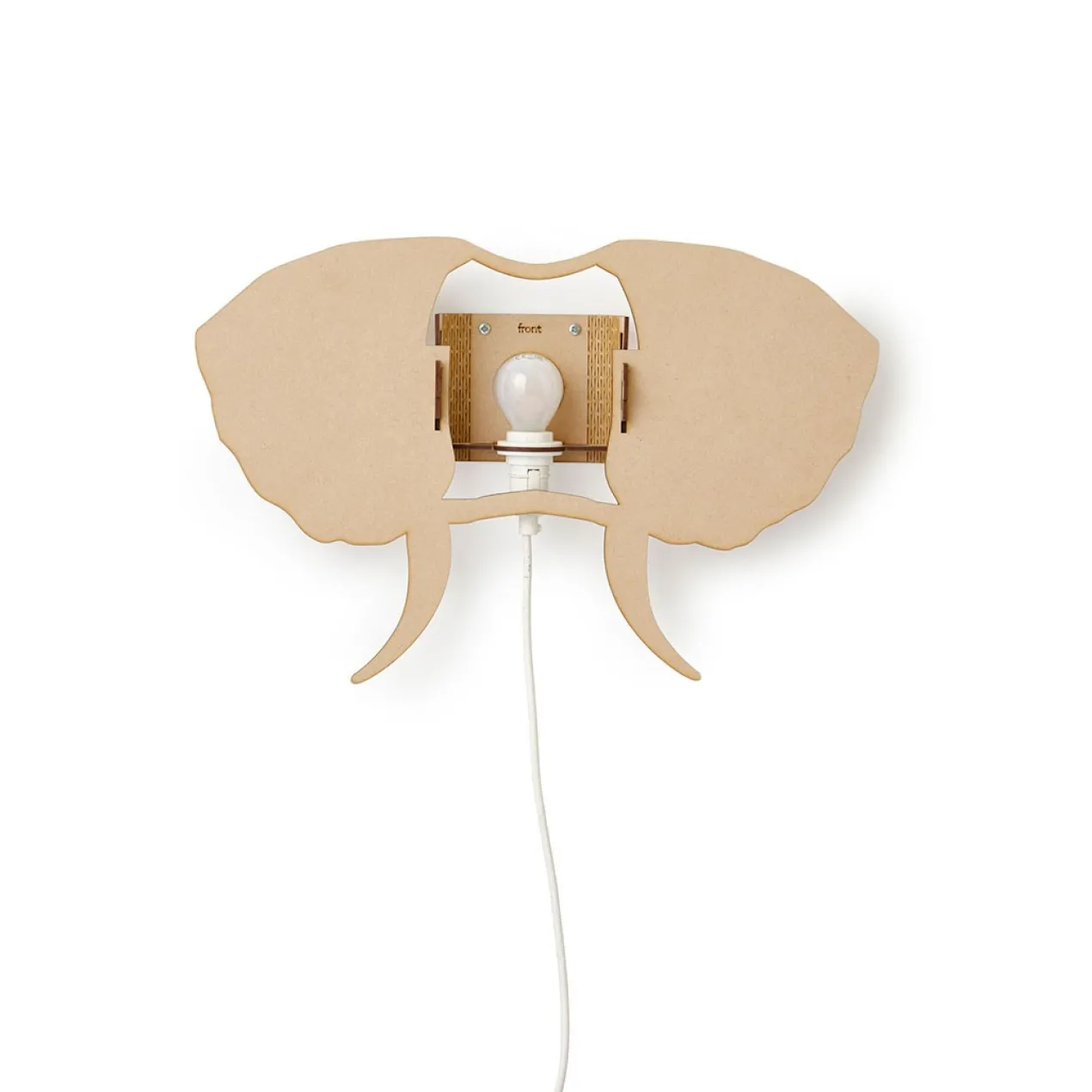 Elephant wall lamp