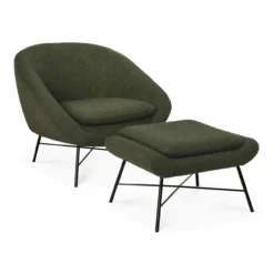 Ethnicraft - Barrow voetenbank - pine green