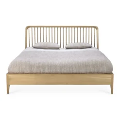 Ethnicraft bed Spindle Oak 180x200