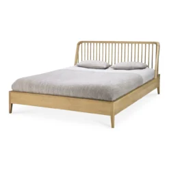 Ethnicraft bed Spindle Oak 180x200