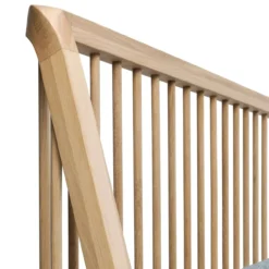 Ethnicraft bed Spindle Oak 180x200 incl. lattenbodem