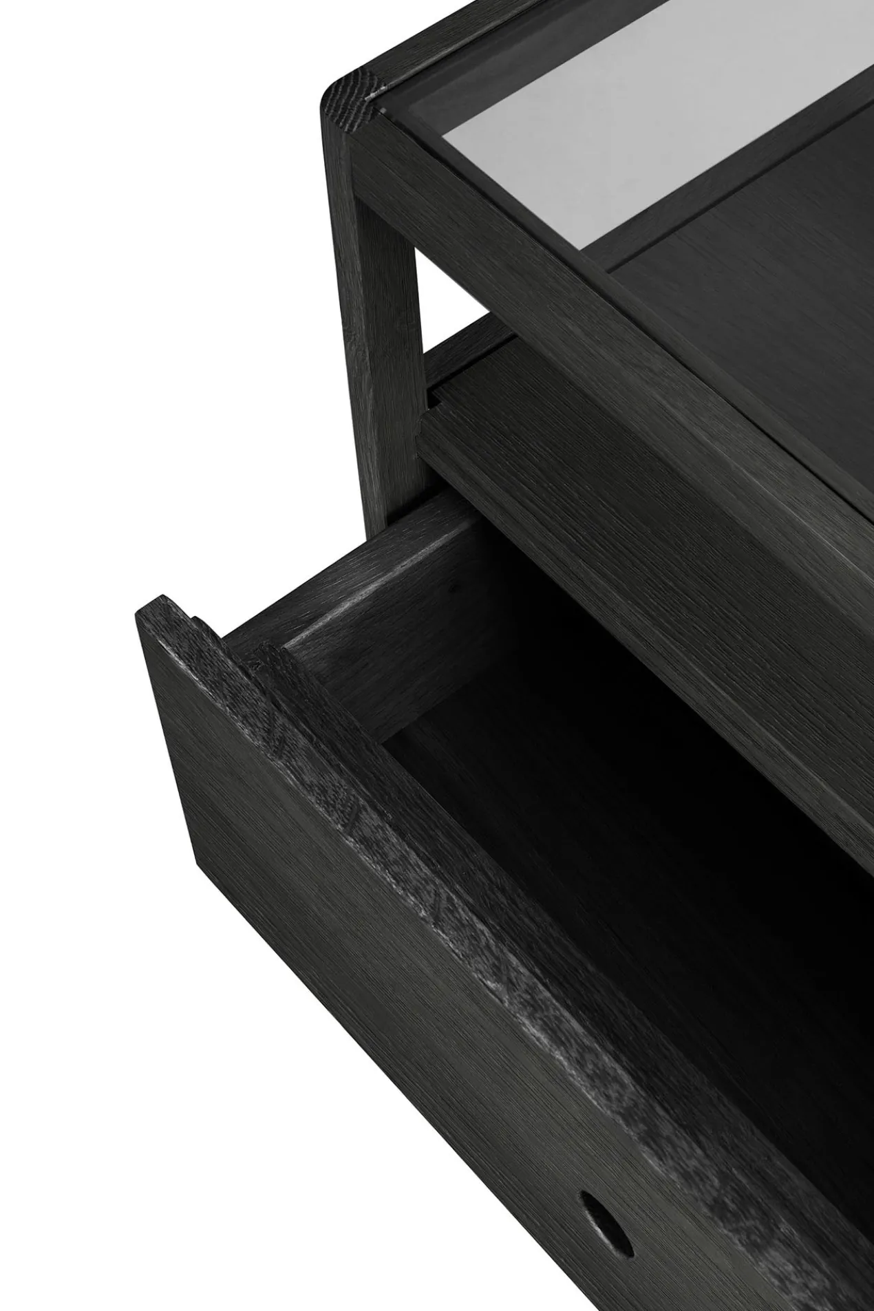 Ethnicraft nachtkastje Spindle - Oak black