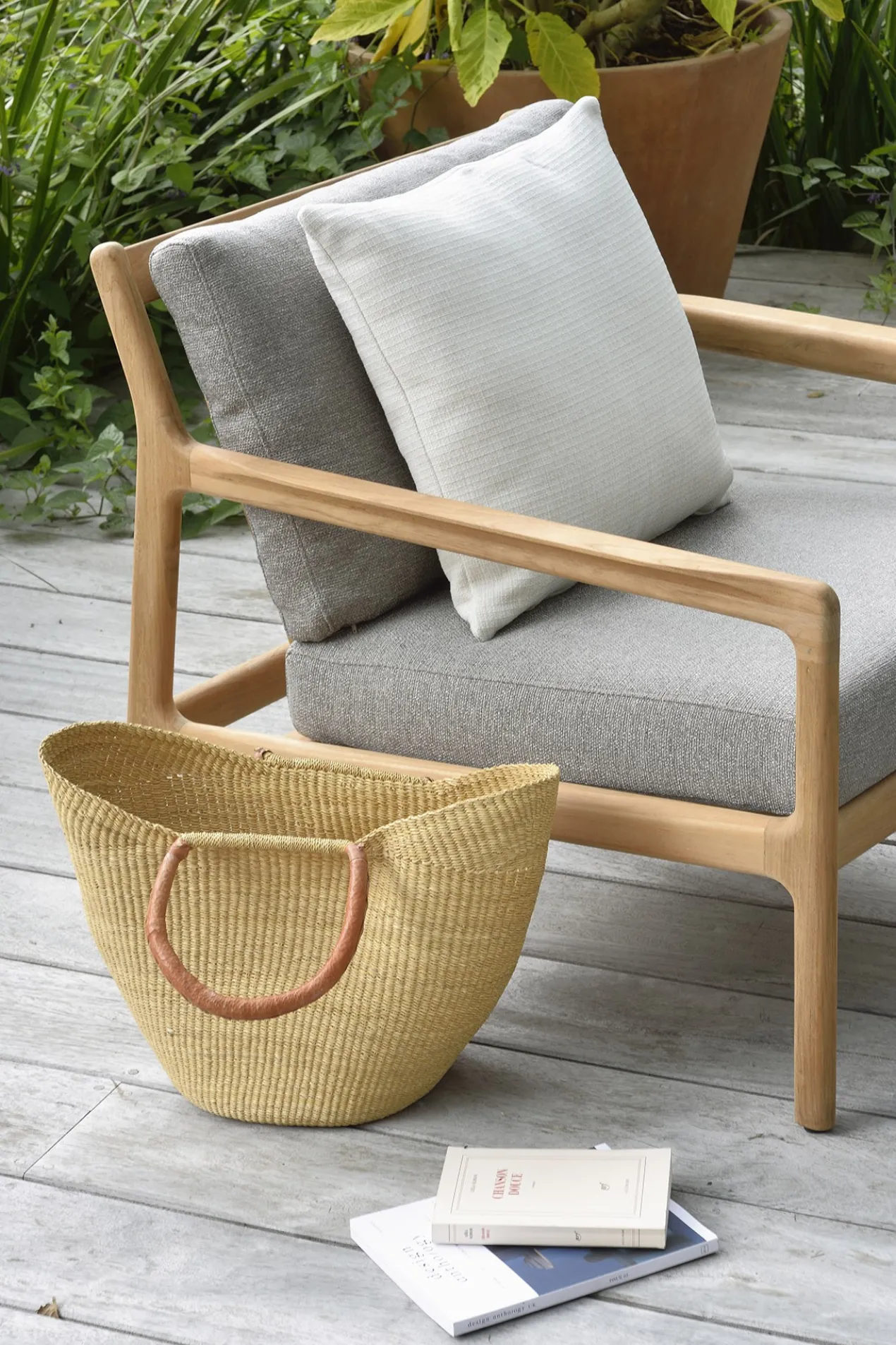 Ethnicraft - Outdoor - Raincover Jack loungestoel
