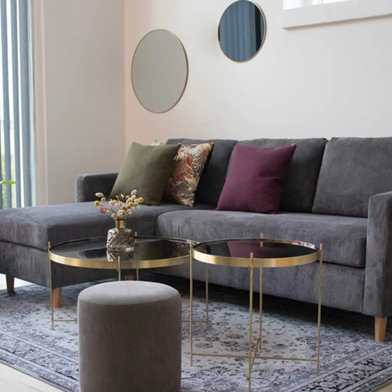 Eveline wandspiegel - 60 cm